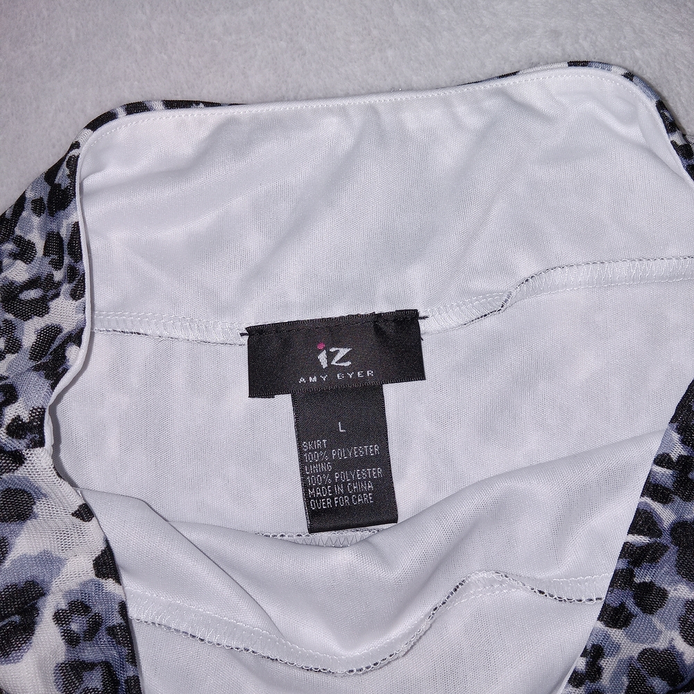 Iz Amy Byer Girls Leopard Print Skirt Size Large NWT - Picture 3 of 10
